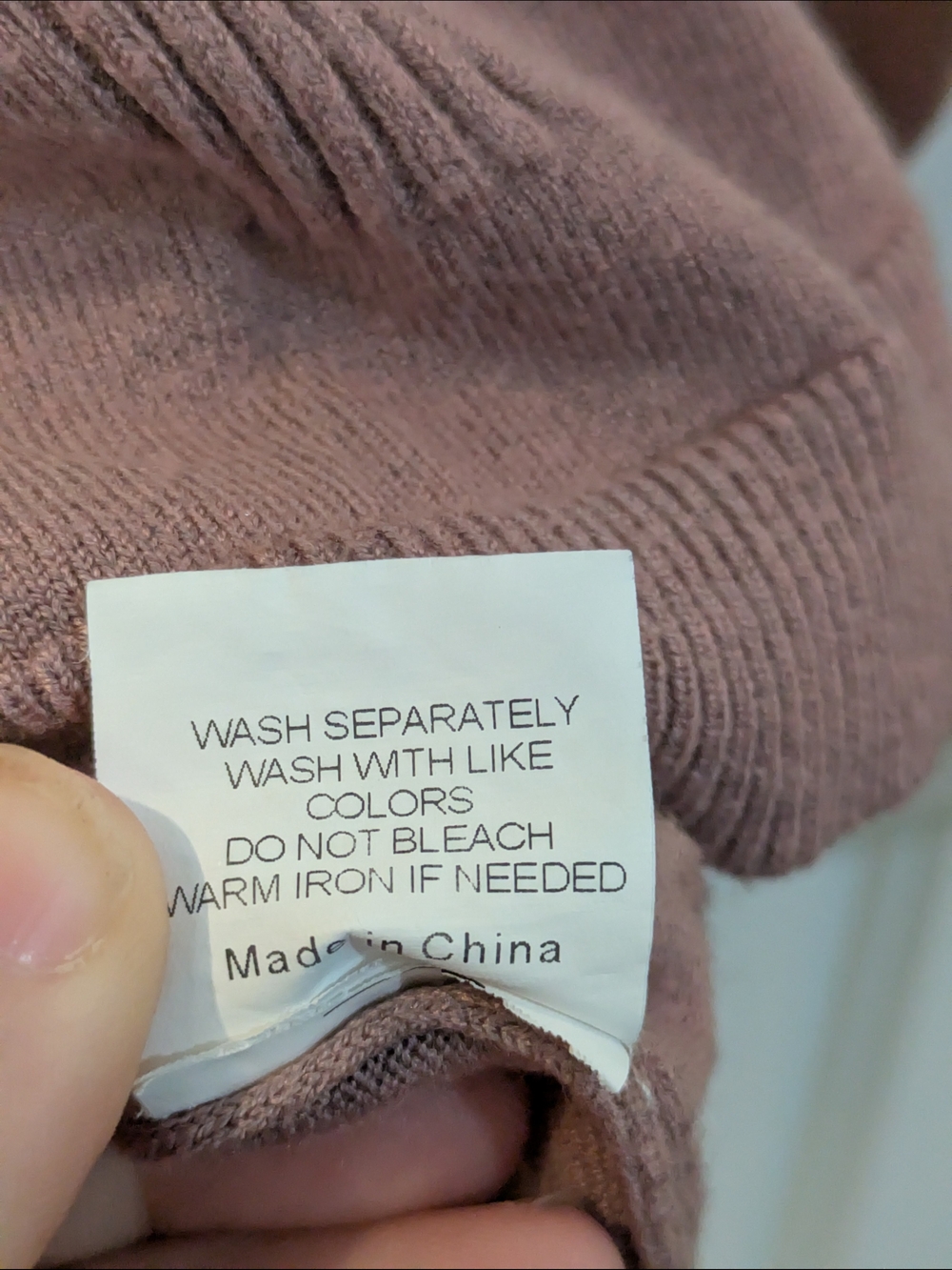 🔴 3/$15 Blush Pink Textured Square Knit Sweater - Picture 9 of 13